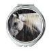 Mirror makeup mirror animal equine head pocket mirror portable mirror