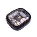 Homsfou contact lens contact case glasses case lentes de de suitcase kit holder eye contacts colored lentils of portable lentil container lip gloss glasses stand accessories care package stands
