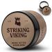 Striking Viking Beard Butter - Non -fat beard butter for men with natural ingredients 4Oz - keep your beard hydrated & refreshing with beard cream (sandalwood)