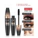 4D Silk Fiber Mascara & Liquid Eyeliner Set - Volumizing & Lengthening Waterproof Makeup for Thick, Natural-Looking Lashes - Black (0.04 oz) - Buy Online on GoSupps.com