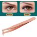 Eyelash Extension Tweezers - Stainless Steel Precise Grip Rose Gold Volume Tweezers for Lash Artists - Comfortable & Tight Tip - Buy Online on GoSupps.com