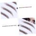 FOMIYES 12 Pcs Eyebrow Stickers Makeup Stickers Eyebrows Grooming Stencil Water Transfer Eyebrow Sticker 3d - Buy Online on GoSupps.com