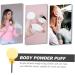 puff foundation makeup puff cosmetic puff dry makeup tools makeup cleaner body applicator fragrance dusting super soft long hair wet puff child washable - Buy Online on GoSupps.com