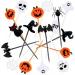 Halloween Cupcake Toppers Set of 10 Cake Decorating Toothbrush Ornaments for Home Birthday Holiday Gift Supplies Halloween Cupcake Toppers Plastic 10 Halloween - Buy Online on GoSupps.com