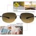 Devirld Bifocal Reading Glasses - UV400 Sports Sunglasses for Men & Women - Retro Classic Safety Glasses | 2 Pairs Black & Brown 2.0x - Buy Online on GoSupps.com