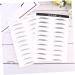 Beavorty 4 Sheets Pairs Makeup Brow Sticker Black Makeup Eyebrow Makeup Tools Eyebrow Stickers 6 Proof - Buy Online on GoSupps.com
