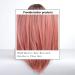 Esmee Long Ombre Pink Women's Wig | Dark Roots Layered Synthetic Hair for Everyday Party Cosplay - 20 Pink-A - Buy Online on GoSupps.com