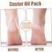 Buy Reusable Castor Oil Protection Belt - Adjustable Soft Cloth Compress for Foot (2 PCs) | Durable Castor Oil Packaging for Men & Women - Buy Online on GoSupps.com