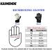 Half Finger Kickboxing Gloves - Ideal for Taekwondo, Muay Thai, Karate, and Cardio Kickboxing Class - Black Medium - Buy Online on GoSupps.com
