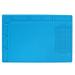 Blue Silicone Anti-Slip Polling Mat - High Temperature Resistant for Mobile Phones Tablets & Welding Helmets | Shop Internationally - Buy Online on GoSupps.com