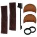 HOFANQIE Wig Grip Band Velvet Wig Grip No Slip Wig Band Brown