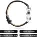 Maujoy German-Speaking Men's Wristwatch | Date & Time Aid for Seniors Blind & Dementia | Adjustable Leather Bracelet - Buy Online on GoSupps.com