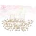 Housoutil Flower Hair Comb Gold Hair Clips Wedding Hair Clips Bridal Hair Accessory Rhinestone Bridal Wedding Clip Bridal Hair Clip Bridal Hair Pin Rhinestones Bride Pearl Flower - Buy Online on GoSupps.com