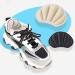 Buy Protective Soft Heel Non-Slip Pad | Unisex Breathable Shoe Cushion Inserts - 1 Pair - Buy Online on GoSupps.com