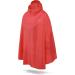 normani Unisex Rain Poncho - Wind and Waterproof with Bum Bag 3M Reflectors and Side Pockets XXL-3XL Red