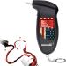 GREENWON Breathalyzer Keychain Digital Alcohol Tester - Portable Detector with LCD Display and Audible Alert for Personal Use - FL/Black - Buy Online on GoSupps.com