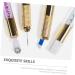Mikinona Embroidery Pencil Eyebrow Pencil Embroidery Tools Eyebrow Marker Pen Beauty Pen Double Head Suite 13.5x0.8cm Black - Buy Online on GoSupps.com