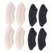 Healeved 4 Pairs Follow up Heel Non Slips Pad Sole Insoles Shoe Bottom Protector Insoles for Heels Anti-Abrasion Heel Cushions Shoe Sole Protector Foot Care Protector Shoes Protector Sponge