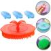 Collbath 4-Piece Massage Shampoo Brush Set | Scalp & Shower Hair Washer for Ultimate Hair Care - Buy Online on GoSupps.com