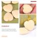 Buy Toyvian 250pcs Peach Heart Unfinished DIY Wooden Beads - Perfect for Valentine's Day Jewelry & Crafts | Quality Heart Loose Beads for Kids Decor - Buy Online on GoSupps.com