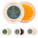 SVATV Herbal Salve Lip Balm Set - 4 Flavors (Coffee Green Apple Orange Chocolate) | 15g Each | Made in India | International Shipping Available - Buy Online on GoSupps.com