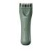Meridian - The Trimmer Plus - Electric Body & Pubic Hair Trimmer - Waterproof and Cordless for Wet/Dry Use - Painlessly Remove Hair to Feel Fresh Down There - for Men & Women - Sage