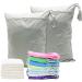 2 Pack Waterproof Wet Bags for Babies | Washable & Reusable Diaper Pouches | Ideal for Swimming, Travel, Gym & Beach | Grey - Buy Online on GoSupps.com