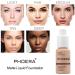 PHOERA Air Cushion CC Cream Natural Foundation Kit with Concealer, Primer, Powder, and Kabuki Brushes - 102 Nude + 02 Natural CC - Buy Online on GoSupps.com