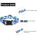 Adjustable Soft Nylon Dog Collar for Small to Large Dogs - Suredoo Camo Blue (M 33-55 cm) - Buy Online on GoSupps.com