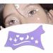 Kokiya Eyeliner Stencil Makeup Tool Multipurpose Eye Makeup Aid Easy to Use Silicone Eyeliner Aid for Girls Women Purple - Buy Online on GoSupps.com