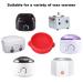 Hair Removal Wax Bowl - Replacement Wax Pot for Wax Warmer | Silicone Beauty Accessories (Red) - Shop Now! - Buy Online on GoSupps.com