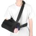 Shoulder Brace Shoulder Abduction Sling Arm Sling Shoulder Immobilizer Rotator Cuff Shoulder Brace Support Strap Shoulder Immobilizer Brace for Arm Injury Black