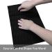 HXBYX Non-Slip Deck Pad Grip Mat | DIY Trimmable EVA Foam Sheet for Boat, Kayak, Canoe, Yacht | 4 Pieces, Black, 15in x 10in | Traction Mat for Pool, Skimboard, Surfboard, SUP Board - Buy Online on GoSupps.com