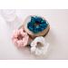 Qidkeo 100% Mulberry Silk Scrunchies 3 Pack - 22 Momme - White Pink Peacock Blue - Buy Online on GoSupps.com