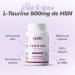 L-Taurine 500mg by HSN | Vegan & Gluten-Free Amino Acid | 120 Capsule Supplement for Enhanced Wellness - Buy Online on GoSupps.com