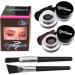 Gel Eyeliner - Eyebrow Pomade 2 In 1 Long Lasting Gel Eyeliner and Eyebrow Gel Kit High-Intensity Pigments Water-proof with Eye Liner Brush Maidong - Buy Online on GoSupps.com