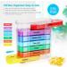 7-Day Pill Case - Weekly Medicine Planner & Vitamin Organizer | Portable Travel Pill Organizer with Large Compartments & Clear Lids - Buy Online on GoSupps.com