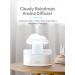 Rain Cloud Humidifier & Aromatherapy Diffuser | 350ml | 7 Color Zen Night Light | Sleep & Relaxation | International Shipping - Buy Online on GoSupps.com