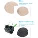 Natudeco 5 Colors Konjac Sponge Set Facial Sponge Set Round Konjac Wash Face Flutter Natural Facial Care Cleansing Gently Facial Puff - Buy Online on GoSupps.com