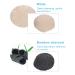 5 Colors Konjac Sponge Set | Natural Facial Cleansing & Care | Gentle Round Wash Puffs - Buy Online on GoSupps.com