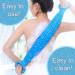 Silicone Back Scrubber for Shower - Extra-large Dual-sided Body and Foot Exfoliating Brush - Buy Online on GoSupps.com