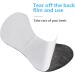 LEEQBCR Heel Cushion Inserts - 10 Pack, Self-adhesive Shoe Grips for Foot Care & Improved Shoe Fit - Black - Buy Online on GoSupps.com