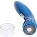 Mini Electric Razor for Men - Quiet High Speed Double Knife Mesh Shaver | Portable Travel Shaver in Blue - ABS Stainless Steel - Buy Online on GoSupps.com