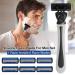 Buy Premium 6-Layer Stainless Steel Manual Razor with 6 Blades & Holder - Perfect for Smooth Shaving - Buy Online on GoSupps.com