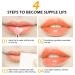 Double-Effect Lip Scrub Mask | Exfoliating & Moisturizing Lip Treatment for Cracked Lips - Overnight Repair Balm (Orange - Buy Online on GoSupps.com