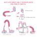 Children Safety Leash - 2.5m Anti-Lost Wrist Link for Toddlers - Pink Toddler Leash - Buy Online on GoSupps.com