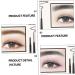 Didiseaon 3pcs 2 1 Eyebrow Makeup Tools Eyebrow Pencil Brown Eye Brow Pencils Blond Eyebrow Waterproof Double 1 count (Pack of 1) Dark Brownx3pcs - Buy Online on GoSupps.com