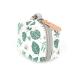 Haoying Schnuller-etui with clip-baby pacifier holder |Pacifier bag with snap handle for fastening to the diaper bag stroller or wallet green