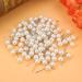 Oumefar 200PCS Pearl Push Pins  Decorative Thumb Tacks Round Head Pins Drawing Ball Map Pins Tack Push Sewing Pins Box for Crafts DIY Wedding (Pearl White) - Buy Online on GoSupps.com