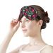 Mexican Sugar Skulls Sleep Mask | Comfortable Light Blocking Eye Cover for Travel - Adjustable Head Strap for All Ages - Buy Online on GoSupps.com